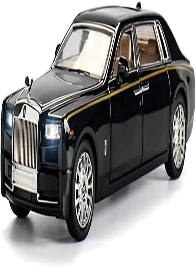 ماياترا سيارة رولز رويس فانتوم من ماياترا، نموذج مصغر بمقياس 1:32، مصنوعة من سبائك الزنك، تعمل بنظام السحب للخلف، مزودة بأصوات وأضواء وأبواب قابلة للفتح. - Image 1